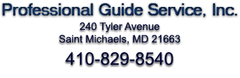 Professional  Guide Service Inc.  Welcomes you to Maryland's Eastern Shore to hunt with the Higgins Family - who for three generations has specialized in offering guided Canada Goose hunting at it's best.